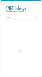Mobile Screenshot of cnetinfosys.com